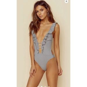 Blue Life Driftwood One Piece Bikini